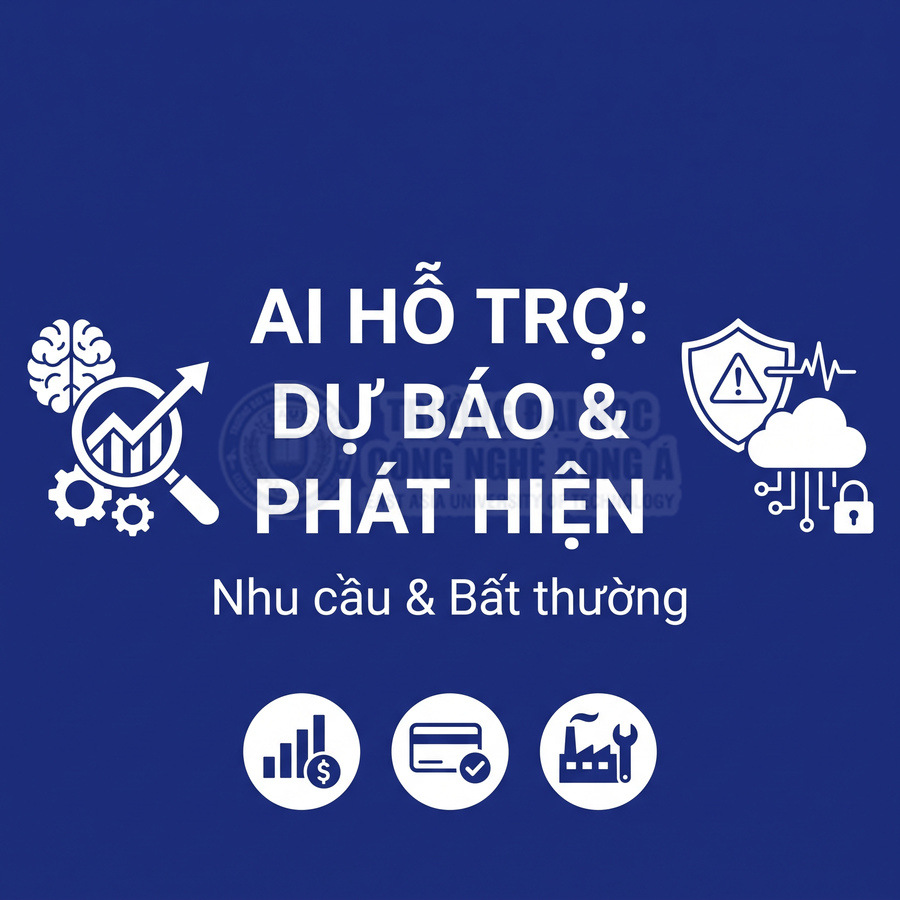 AI hỗ trợ dự báo và phát hiện nhu cầu, bất thường trong tài chính, thanh toán và sản xuất