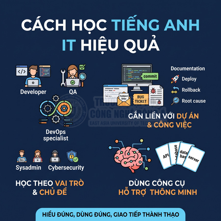 Tổng hợp từ vựng tiếng Anh Công nghệ thông tin theo chủ đề dễ nhớ