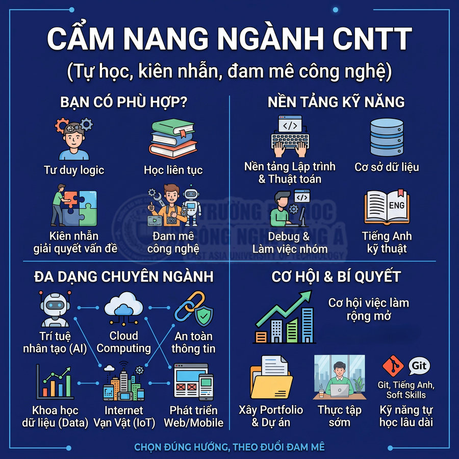 Review ngành Công nghệ thông tin: Có nên học, học gì và cơ hội việc làm