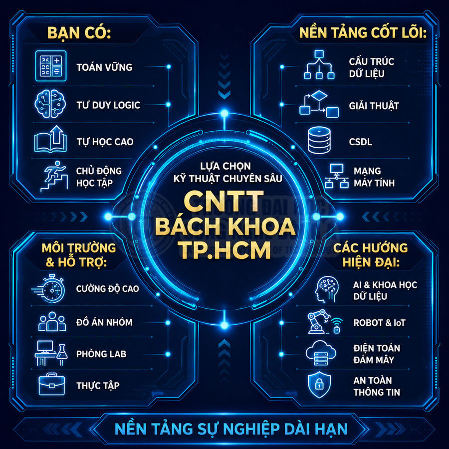 Học ngành Công nghệ thông tin Bách khoa TP.HCM có tốt không?