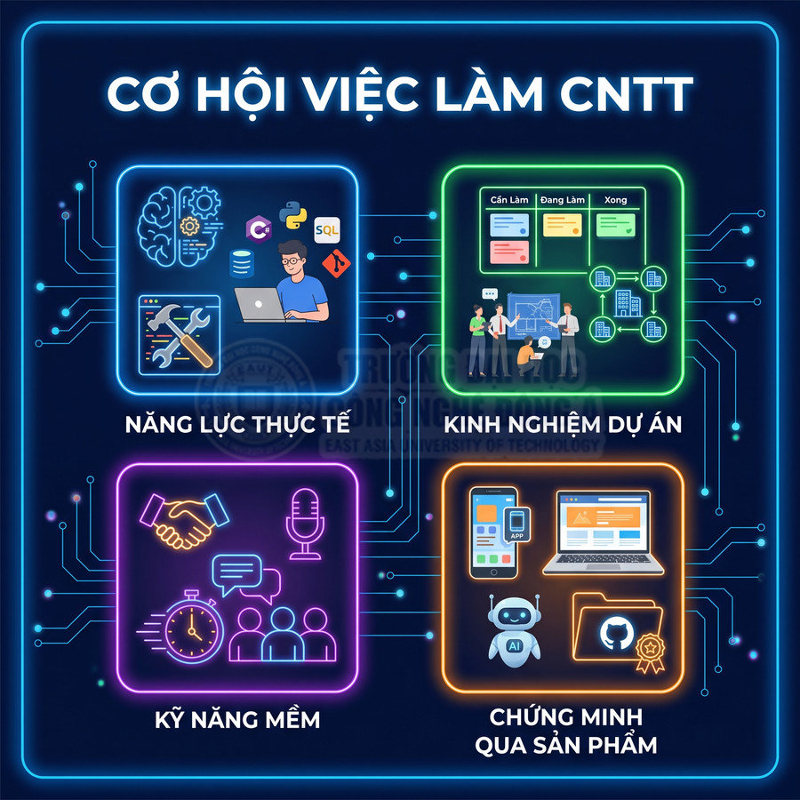Ngành Công nghệ thông tin có dễ xin việc không?                                        Ngành Công nghệ thông tin có dễ xin việc không?