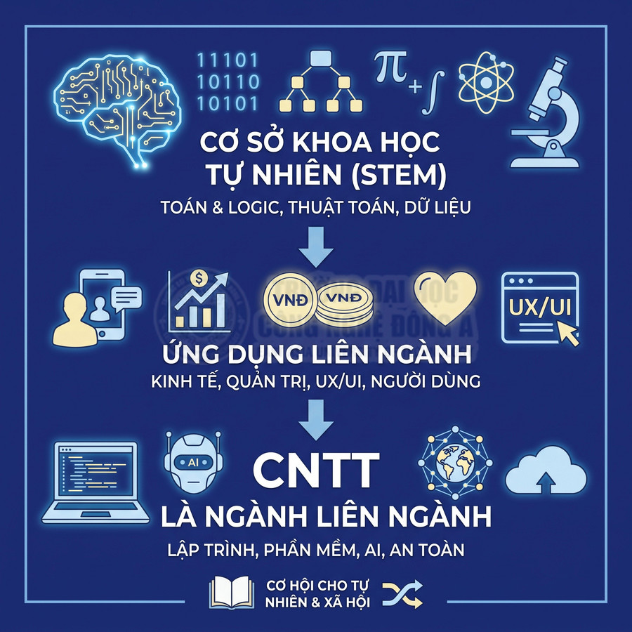 Công nghệ thông tin là ngành tự nhiên hay xã hội?