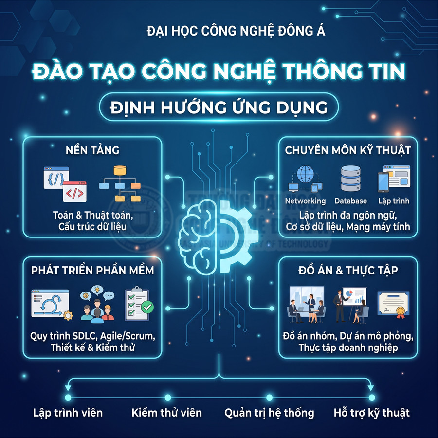 Chương trình đào tạo công nghệ thông tin định hướng ứng dụng tại Đại học Công nghệ Đông Á