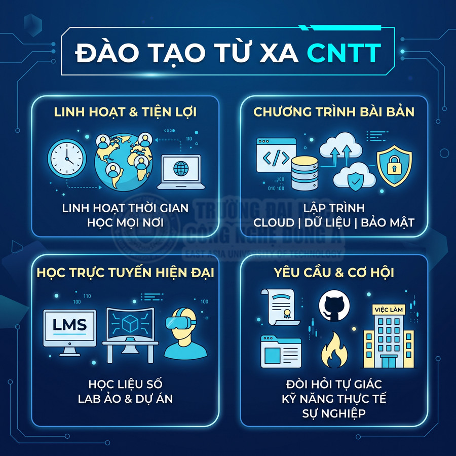 Đào tạo từ xa ngành Công nghệ thông tin có tốt không?