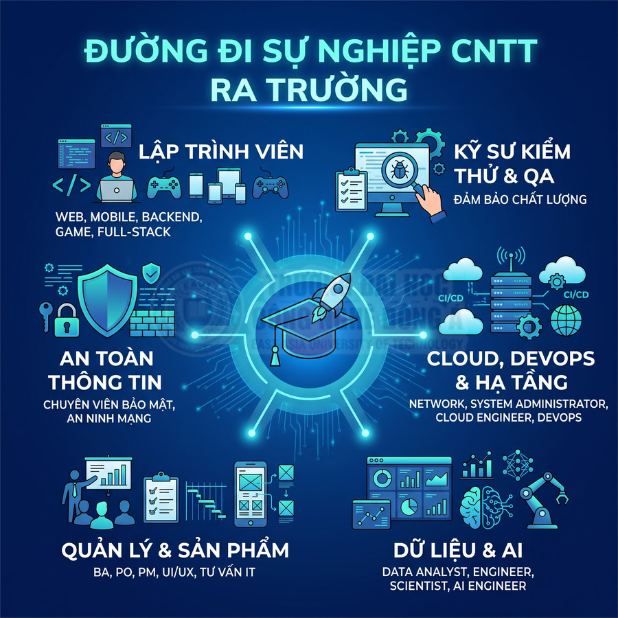 Ngành Công nghệ thông tin ra trường làm gì?