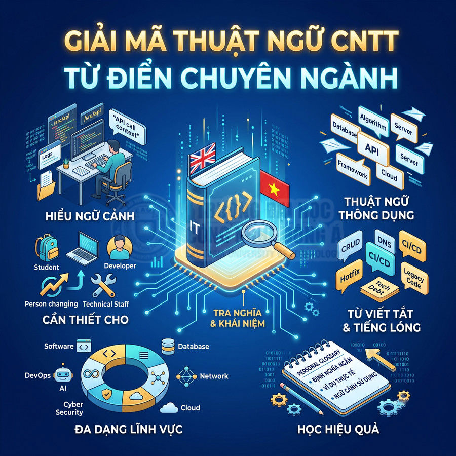 Từ điển chuyên ngành Công nghệ thông tin: Thuật ngữ IT thông dụng