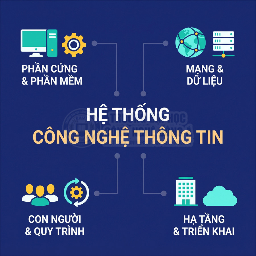 Hệ thống công nghệ thông tin là gì? Thành phần, phân loại và cách vận hành