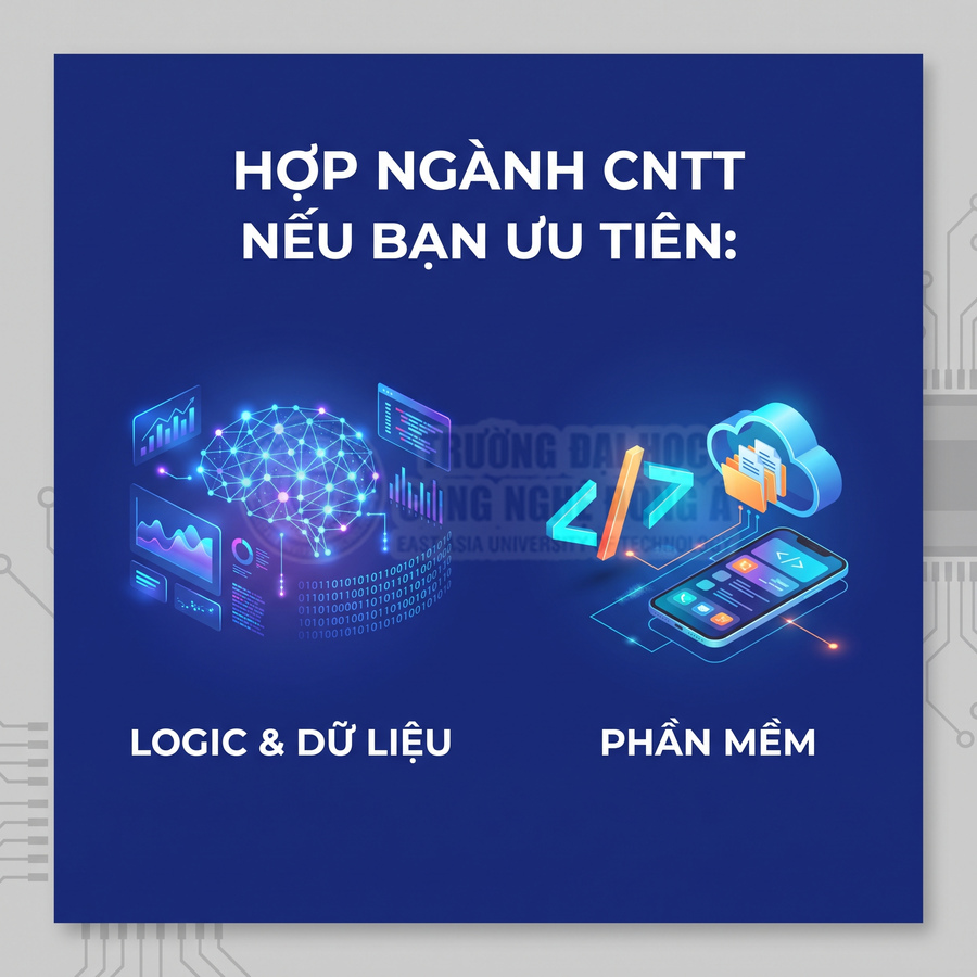 Thiết kế giới thiệu ngành CNTT với minh họa logic dữ liệu bằng não số hóa và lập trình phần mềm trên điện thoại, đám mây