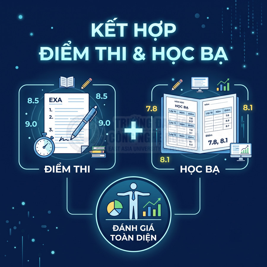 Kết hợp điểm thi và học bạ để đánh giá toàn diện kết quả học tập của học sinh