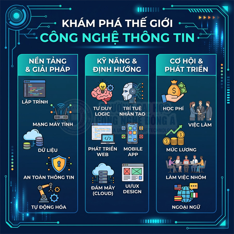 Phân tích ngành Công nghệ thông tin chi tiết từ A đến Z