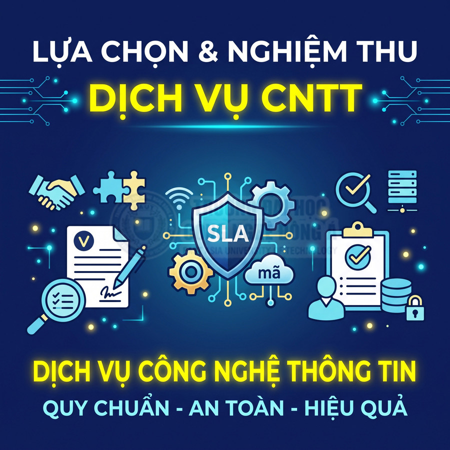 Dịch vụ công nghệ thông tin với quy trình lựa chọn, nghiệm thu và cam kết SLA an toàn, hiệu quả