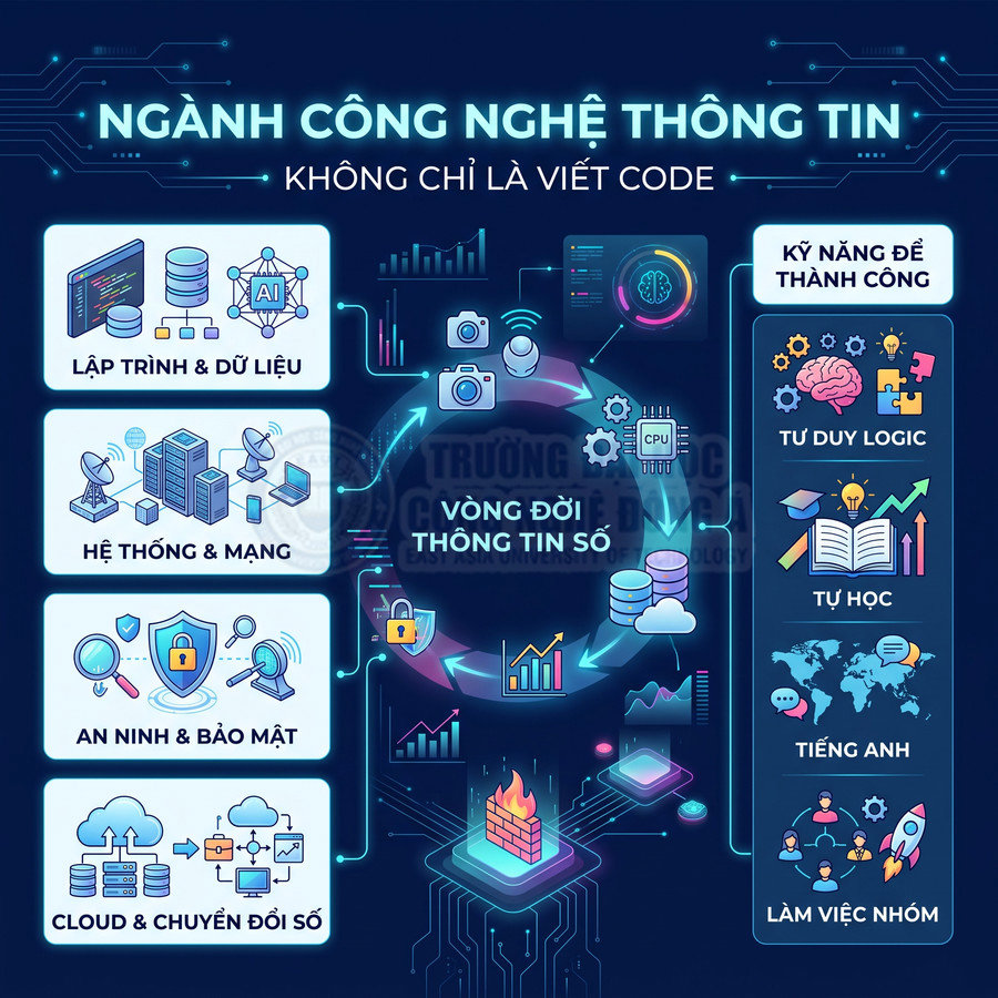 Thông tin về ngành Công nghệ thông tin đầy đủ từ A đến Z