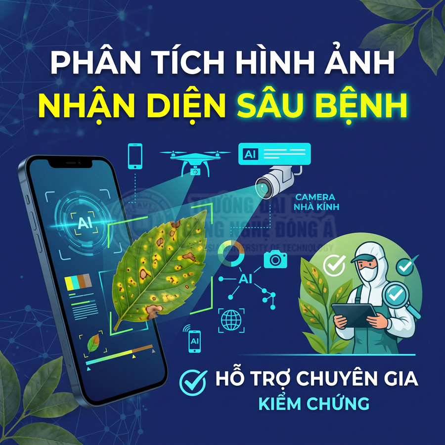 Ứng dụng AI trên điện thoại nhận diện sâu bệnh trên lá cây, hỗ trợ chuyên gia kiểm chứng kết quả