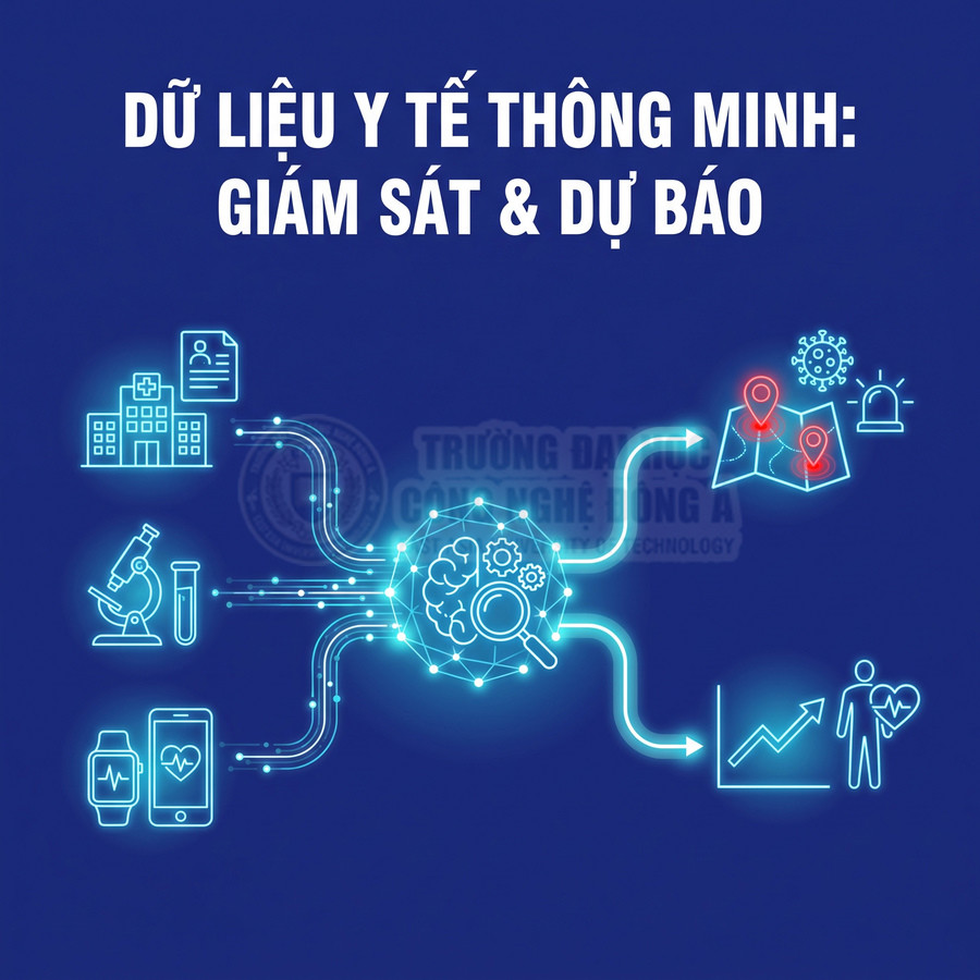Dữ liệu y tế thông minh kết nối bệnh viện, thiết bị đeo và trí tuệ nhân tạo để giám sát, dự báo sức khỏe