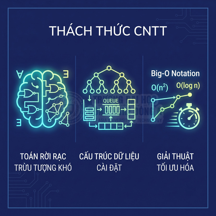 Thách thức CNTT với minh họa toán rời rạc, cấu trúc dữ liệu và giải thuật tối ưu hóa