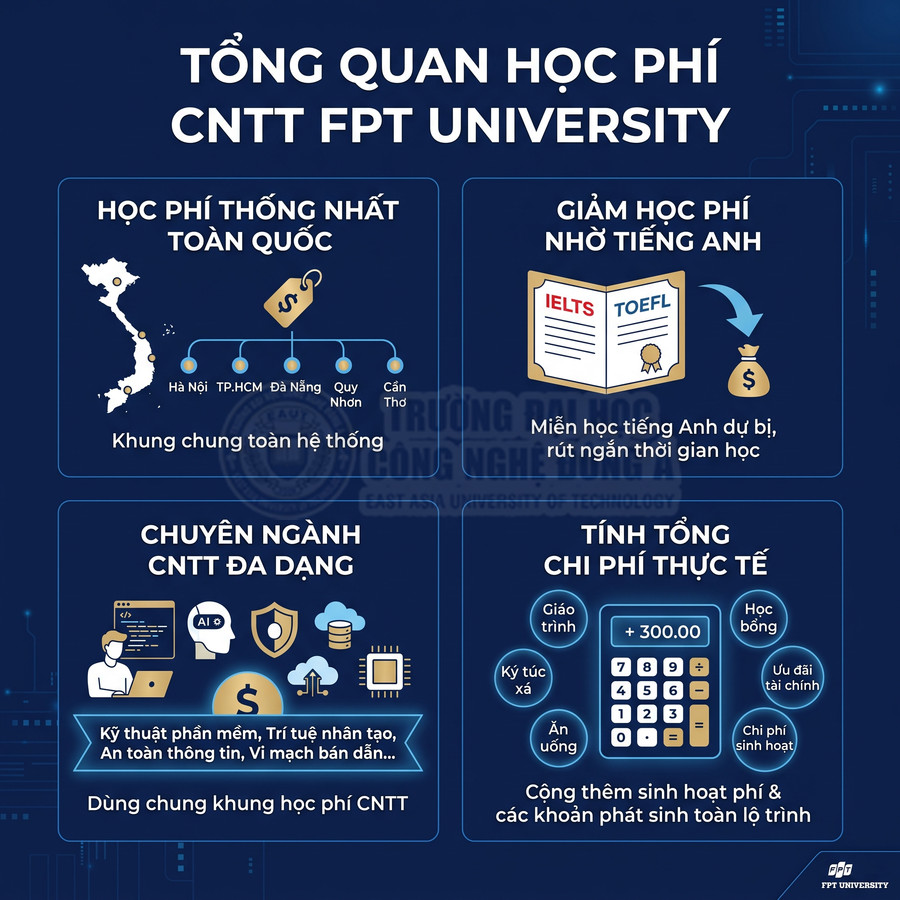 Học phí Đại học FPT ngành Công nghệ thông tin