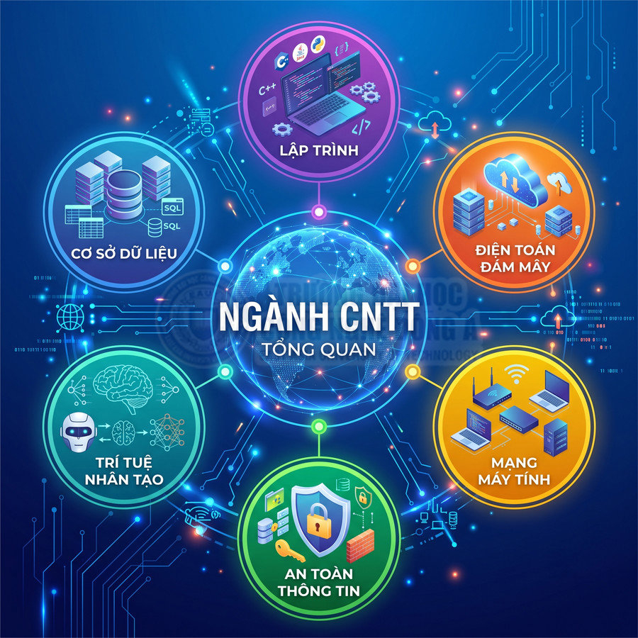 Ngành công nghệ thông tin học những môn gì?