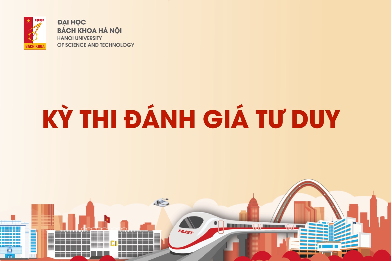 KỲ THI ĐÁNH GIÁ TƯ DUY ĐƯỢC ĐỒNG TỔ CHỨC TẠI TRƯỜNG ĐẠI HỌC CÔNG NGHỆ ĐÔNG Á